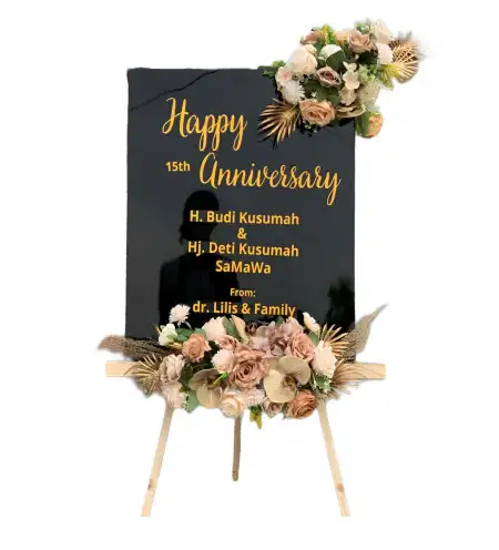 Papan Bunga Akrilik Dayakan